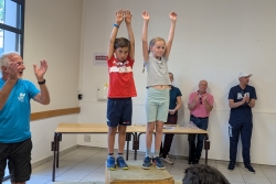 Remise des médailles