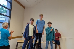 Remise des médailles